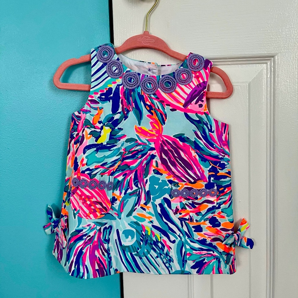 Lilly Pulitzer Infant Shift Dress Size 3-6 Months